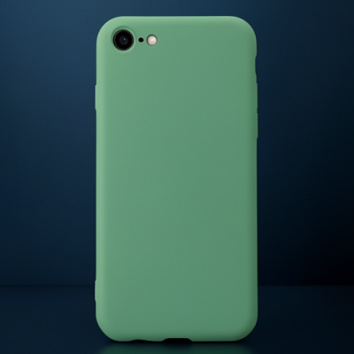 Apple İphone 7 Kılıf First Silikon - Açık Yeşil