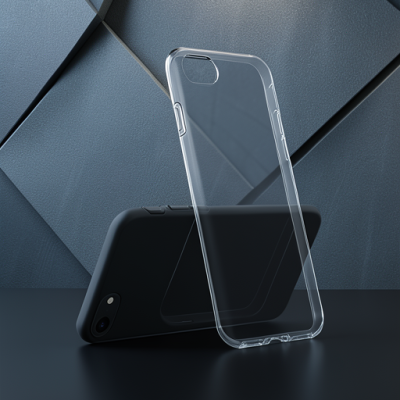 Apple İphone 7 Kılıf Lüx Şeffaf Silikon