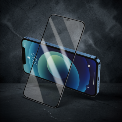 Apple İphone 7 Plus 3d Antistatik Cam Ekran Koruyucu - Siyah