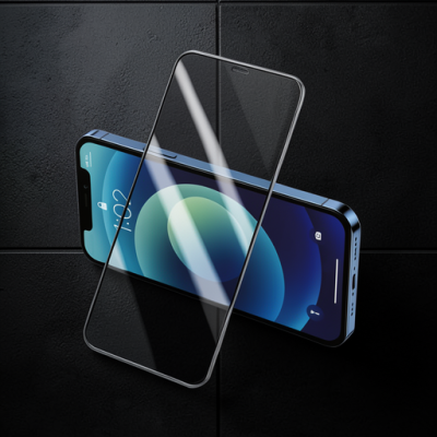 Apple İphone 7 Plus 3d Antistatik Seramik Nano Ekran Koruyucu - Siyah