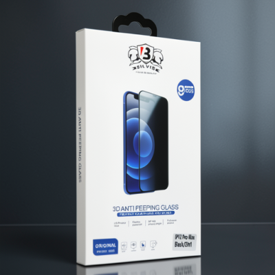 Apple İphone 7 Plus Bilvis Hayalet Cam Ekran Koruyucu - Beyaz