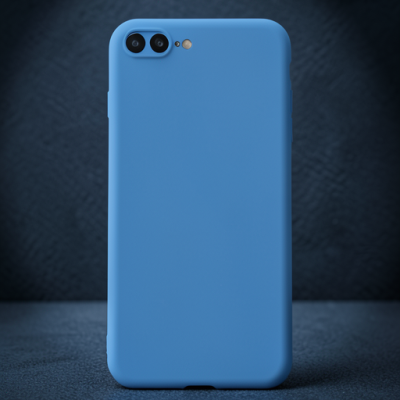 Apple İphone 7 Plus Kılıf First Silikon - Mavi