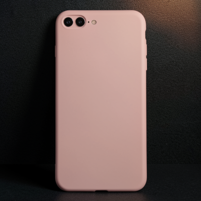 Apple İphone 7 Plus Kılıf First Silikon - Rose Gold