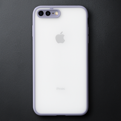 Apple İphone 7 Plus Kılıf Montreal Silikon Kapak - Gri