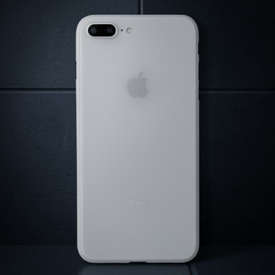 Apple İphone 7 Plus Kılıf Pp Ultra İnce Kapak - Beyaz