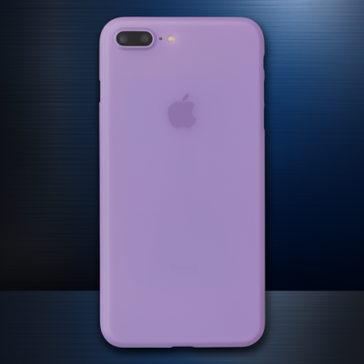 Apple İphone 7 Plus Kılıf Pp Ultra İnce Kapak - Mor