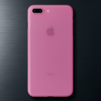 Apple İphone 7 Plus Kılıf Pp Ultra İnce Kapak - Pembe
