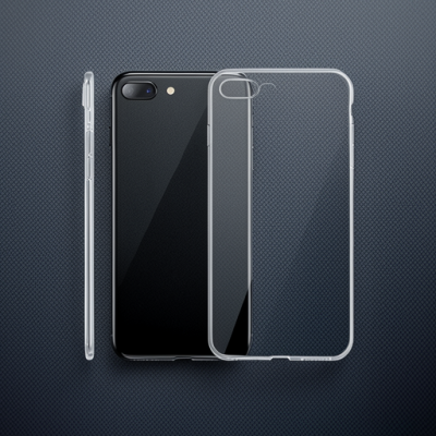 Apple İphone 8 Plus Kılıf Lüx Şeffaf Silikon