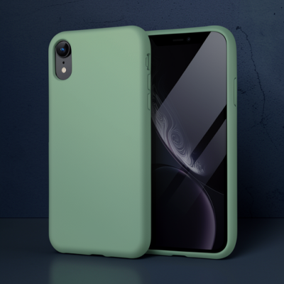Apple İphone Xr Kılıf First Silikon - Parlak Yeşil