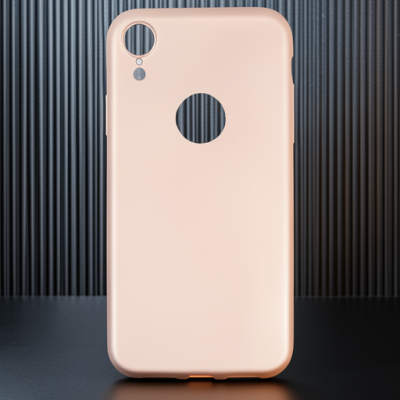 Apple İphone Xr Kılıf First Silikon - Rose Gold