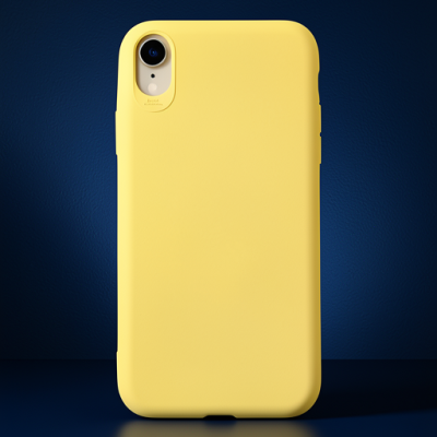 Apple İphone Xr Kılıf First Silikon - Sarı
