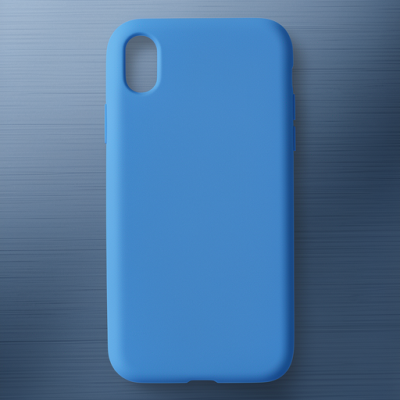 Apple İphone Xr Kılıf Nano İçi Kadife Silikon - Mavi