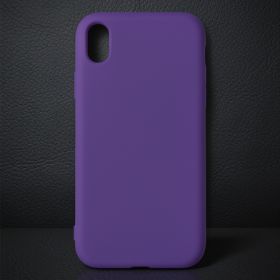 Apple İphone Xr Kılıf Nano İçi Kadife Silikon - Mor