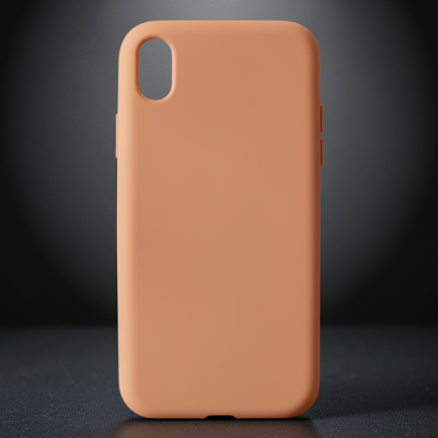 Apple İphone Xr Kılıf Nano İçi Kadife Silikon - Turuncu