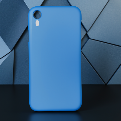 Apple İphone Xr Kılıf Pp Ultra İnce Kapak - Mavi