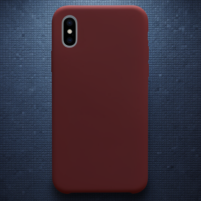 Apple İphone Xs Max Kılıf Lansman Legant Silikon - Bordo