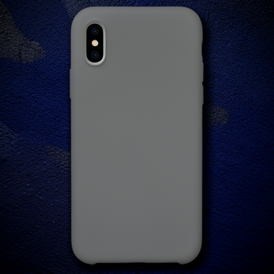 Apple İphone Xs Max Kılıf Lansman Legant Silikon - Gri