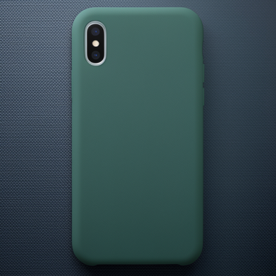 Apple İphone Xs Max Kılıf Lansman Legant Silikon - Koyu Yeşil