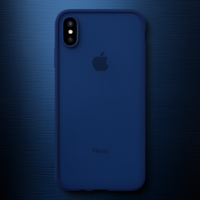 Apple İphone Xs Max Kılıf Montreal Silikon Kapak - Lacivert