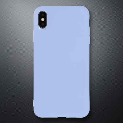 Apple İphone Xs Max Kılıf Nano İçi Kadife Silikon - Lila