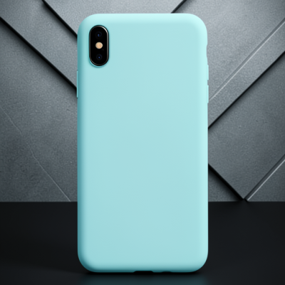 Apple İphone Xs Max Kılıf Nano İçi Kadife Silikon - Turkuaz