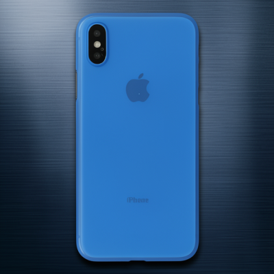 Apple İphone Xs Max Kılıf Pp Ultra İnce Kapak - Mavi