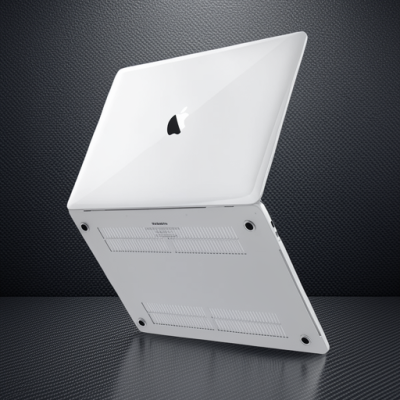 Apple Macbook Pro 13 2020 Macbook Buzlu Kapak - Şeffaf