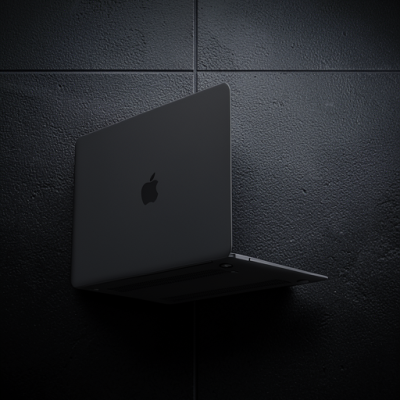 Apple Macbook Pro 13 2021 Macbook Buzlu Kapak - Füme