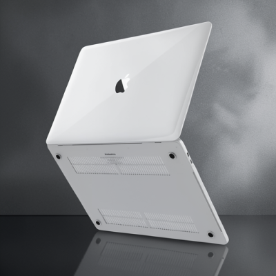 Apple Macbook Pro 13 2021 Macbook Buzlu Kapak - Şeffaf