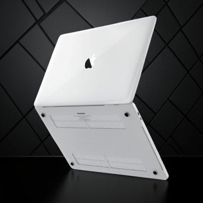 Apple Macbook Pro 14.2 2021 Macbook Buzlu Kapak - Şeffaf