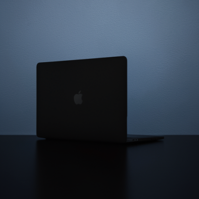 Apple Macbook Pro 14.2 2021 Macbook Buzlu Kapak - Siyah