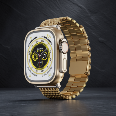 Apple Watch 38mm Ascend Metal Kordon (saat Değildir) - Gold
