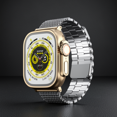 Apple Watch 38mm Ascend Metal Kordon (saat Değildir) - Gümüş