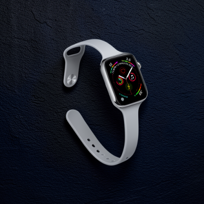 Apple Watch 38mm Klasik Kordon - Açık Gri