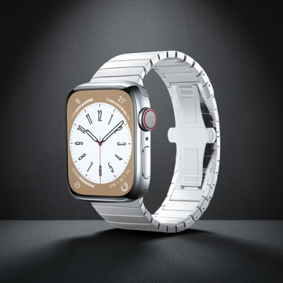 Apple Watch 38mm Kr413 Fine Steel Kordon (saat Değildir) - Yıldız Işığı