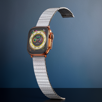 Apple Watch 38mm Made Metal Kordon (saat Değildir) - Gümüş