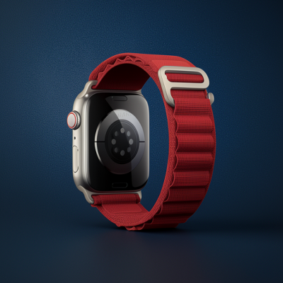 Apple Watch 38mm Mountain Kordon - Kırmızı