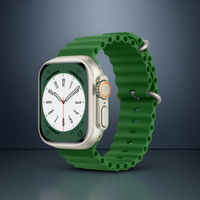 Apple Watch 38mm Ocean Kordon - Koyu Yeşil