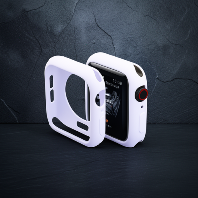 Apple Watch 40mm Silikon Alt Kasa - Lila