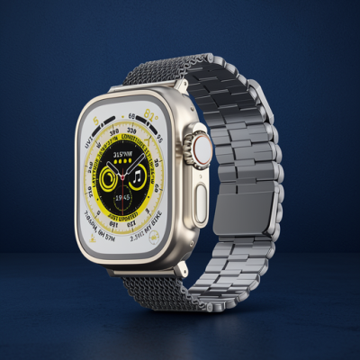 Apple Watch 42mm Ascend Metal Kordon (saat Değildir) - Gri