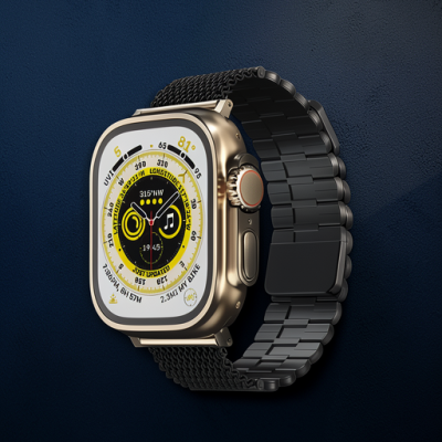 Apple Watch 42mm Ascend Metal Kordon (saat Değildir) - Siyah