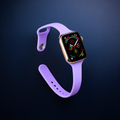 Apple Watch 42mm Klasik Kordon - Mor