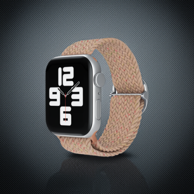 Apple Watch 42mm Kordon - Benekli Pudra