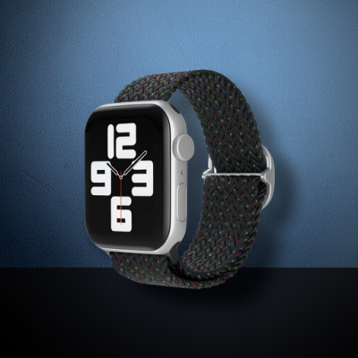 Apple Watch 42mm Kordon - Benekli Siyah
