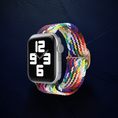 Apple Watch 42mm Kordon - Gökkuşağı 2