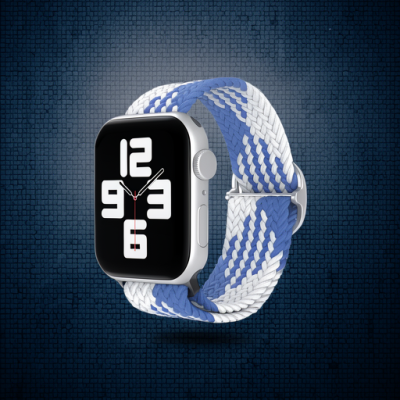 Apple Watch 42mm Kordon - Mavi-beyaz
