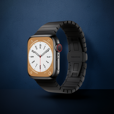 Apple Watch 42mm Kr416 Huks Kordon (saat Değildir) - Siyah