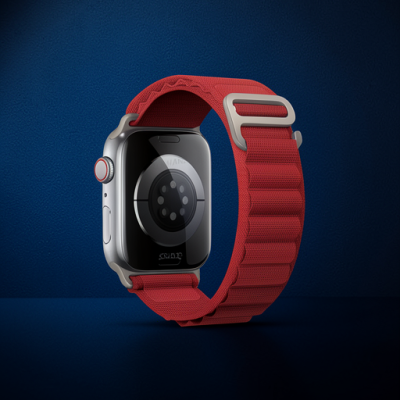 Apple Watch 42mm Mountain Kordon - Kırmızı