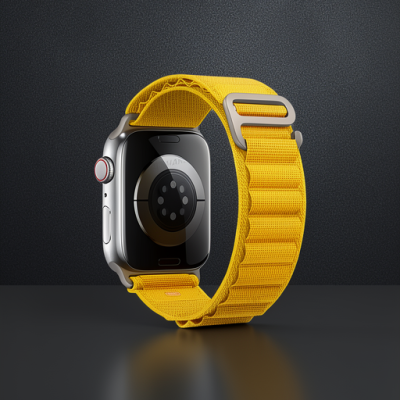 Apple Watch 42mm Mountain Kordon - Sarı