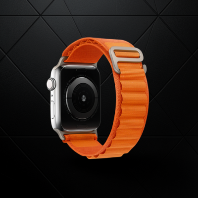 Apple Watch 42mm Mountain Kordon - Turuncu